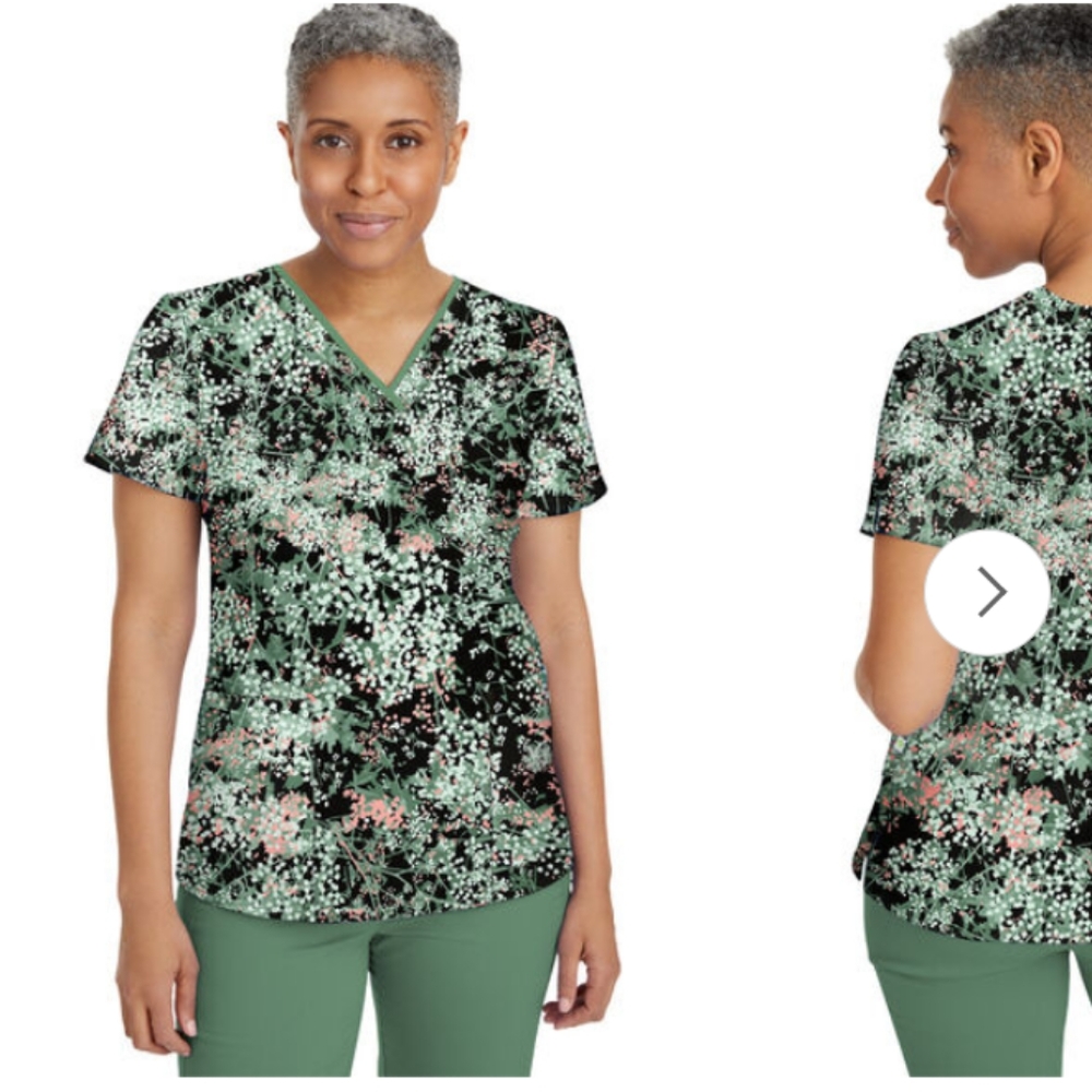 Healing Hands women's scrub top XL